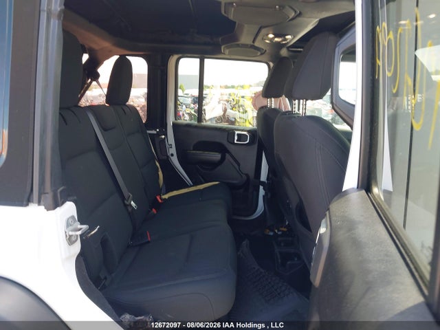 2022 Jeep Wrangler Unlimited Sport S მანქანა იყიდება აუქციონზე, vin: 1C4HJXDG2NW185740, აუქციონის ნომერი: 12672097
