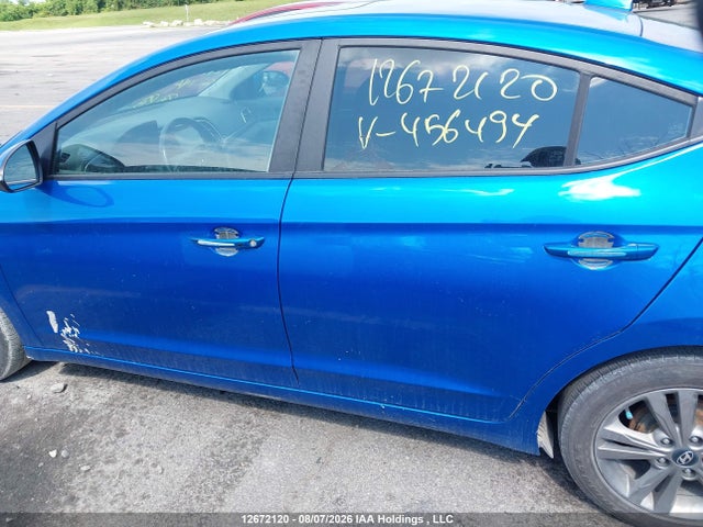 Продаж на аукціоні авто 2018 Hyundai Elantra Gl Se, vin: KMHD84LF6JU456494, номер лоту: 12672120