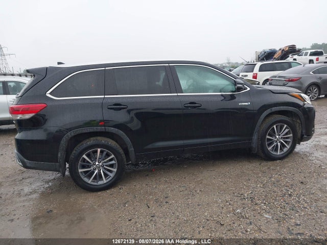 12672139 :رقم المزاد ، 5TDJGRFH6JS043306 vin ، 2018 Toyota Highlander Hybrid Hybrid مزاد بيع