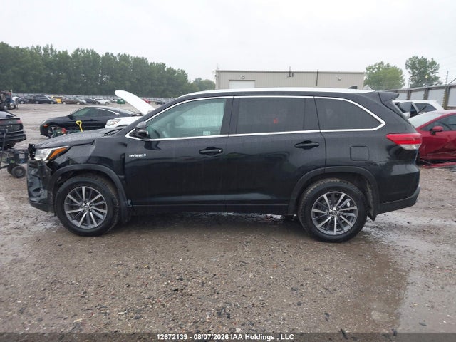 12672139 :رقم المزاد ، 5TDJGRFH6JS043306 vin ، 2018 Toyota Highlander Hybrid Hybrid مزاد بيع