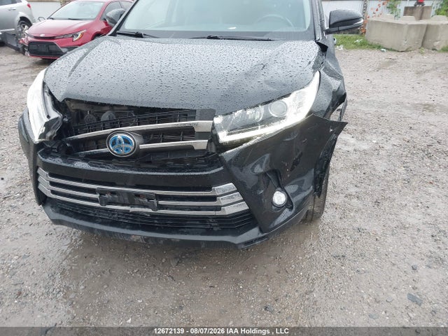 12672139 :رقم المزاد ، 5TDJGRFH6JS043306 vin ، 2018 Toyota Highlander Hybrid Hybrid مزاد بيع