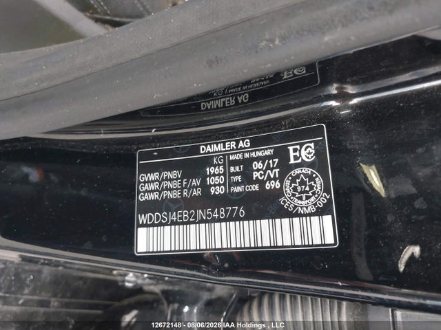 Mercedes-Benz CLA 250 2018 WDDSJ4EB2JN548776 Image 9