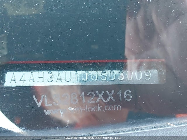 JA4AH3AU1JU603009 Mitsubishi RVR
