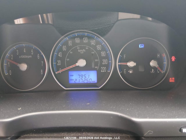12672186 :رقم المزاد ، 5NMSG73E58H129416 vin ، 2008 Hyundai Santa Fe مزاد بيع
