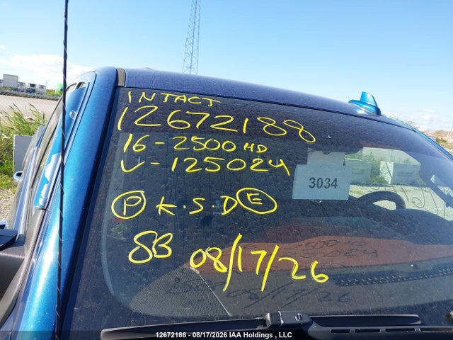 Продаж на аукціоні авто 2016 Chevrolet Silverado 2500 Hd, vin: 1GC1KXE85GF125024, номер лоту: 12672188