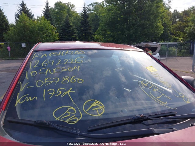 12672226 :رقم المزاد ، KM8JTCAC9AU057860 vin ، 2010 Hyundai Tucson Gl مزاد بيع