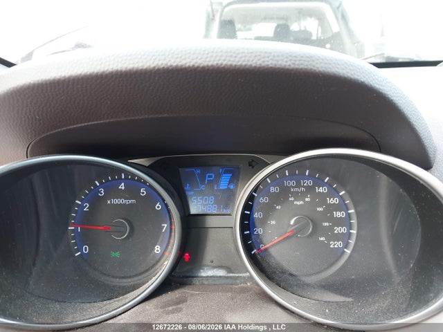 12672226 :رقم المزاد ، KM8JTCAC9AU057860 vin ، 2010 Hyundai Tucson Gl مزاد بيع