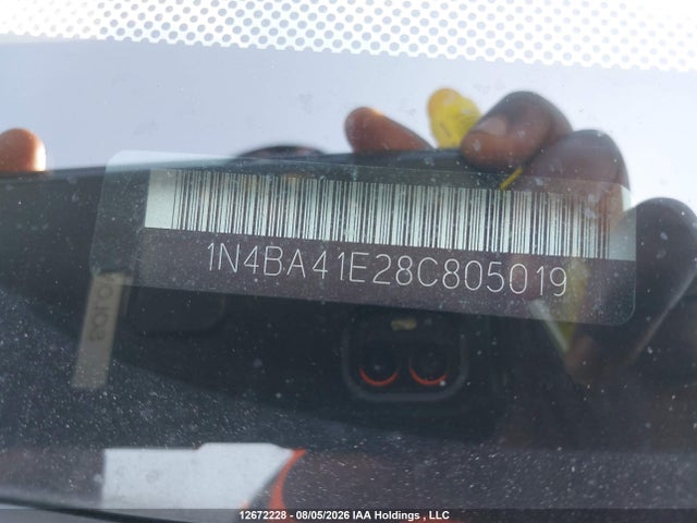 Aukcja sprzedaży 2008 Nissan Maxima, vin: 1N4BA41E28C805019, numer aukcji: 12672228