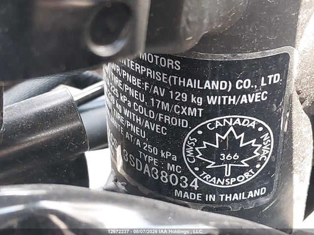 ML5ZXCS13SDA38034 Kawasaki Zx400 S