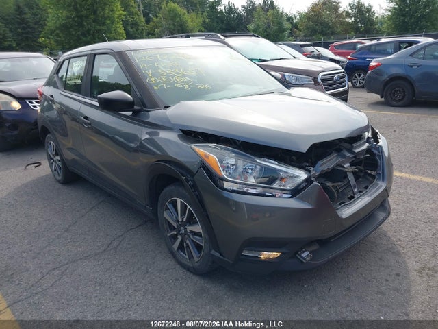 Auction sale of the 2019 Nissan Kicks S/sr/sv, vin: 3N1CP5CU2KL533657, lot number: 12672248