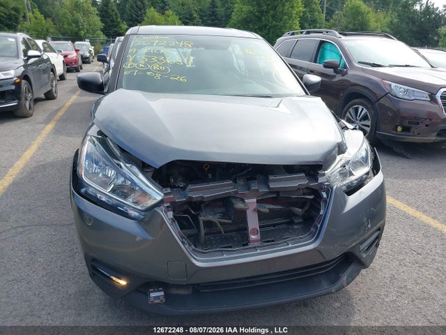 12672248 :رقم المزاد ، 3N1CP5CU2KL533657 vin ، 2019 Nissan Kicks S/sr/sv مزاد بيع