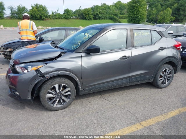 12672248 :رقم المزاد ، 3N1CP5CU2KL533657 vin ، 2019 Nissan Kicks S/sr/sv مزاد بيع