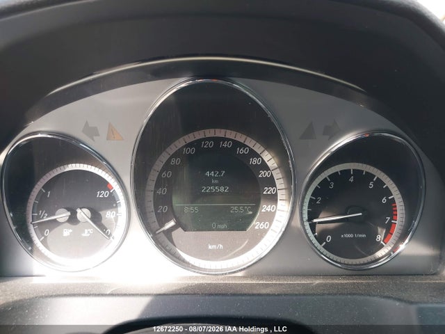 12672250 :رقم المزاد ، WDDGF5EB0AF509322 vin ، 2010 Mercedes-benz C 300 300 مزاد بيع