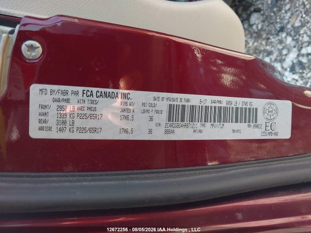 Dodge Grand Caravan Se 2017 2C4RDGBG4HR871211 Image 9