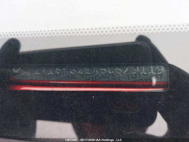 12672267 :رقم المزاد ، 2T1BR32EX6C679119 vin ، 2006 Toyota Corolla Ce/le/sport مزاد بيع
