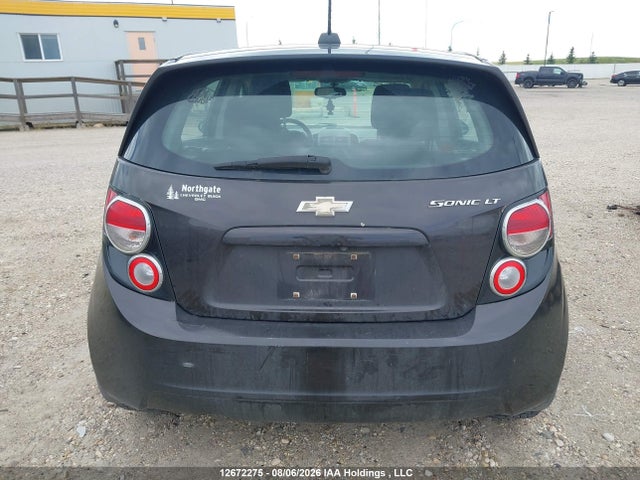 2015 Chevrolet Sonic Lt მანქანა იყიდება აუქციონზე, vin: 1G1JC6SH8F4191467, აუქციონის ნომერი: 12672275