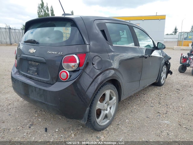 2015 Chevrolet Sonic Lt მანქანა იყიდება აუქციონზე, vin: 1G1JC6SH8F4191467, აუქციონის ნომერი: 12672275