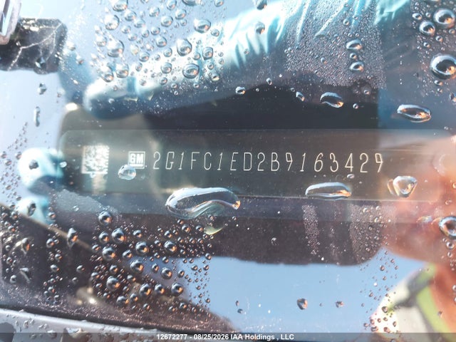 12672277 :رقم المزاد ، 2G1FC1ED2B9163429 vin ، 2011 Chevrolet Camaro 2lt مزاد بيع