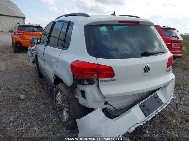 12672278 :رقم المزاد ، WVGJV7AX5GW594811 vin ، 2016 Volkswagen Tiguan Comfortline/highline/special Edition مزاد بيع