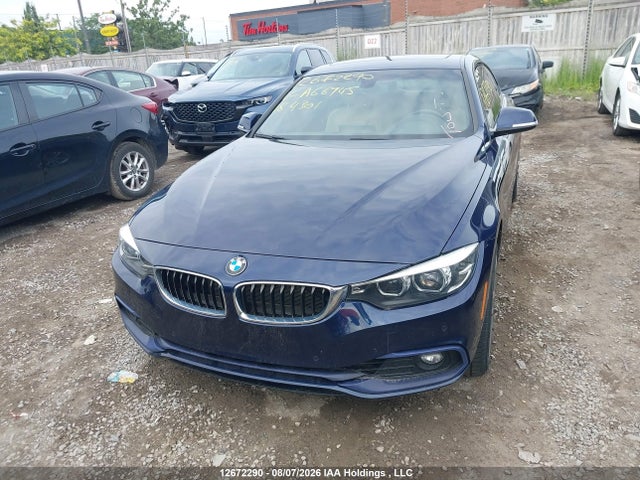 2018 Bmw 430i Xdrive მანქანა იყიდება აუქციონზე, vin: WBA4W5C51JAA66945, აუქციონის ნომერი: 12672290