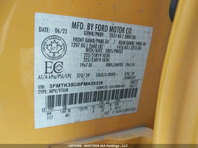 Ford Mustang Mach-e Premium 2023 3FMTK3SU6PMA59338 Image 19