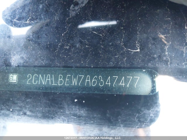 Продажа на аукционе авто 2010 Chevrolet Equinox Ls, vin: 2CNALBEW7A6347477, номер лота: 12672317