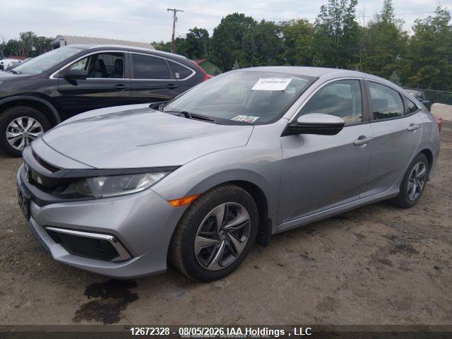 Honda Civic Lx 2019 2HGFC2F57KH017913 Image 3