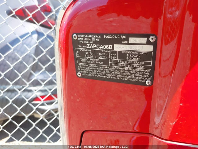 Vespa Primavera/sprint 50 2023 ZAPCA06B5P5106281 Image 10