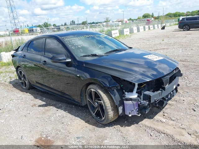 12654778 :رقم المزاد ، KMHLR4AF1PU573307 vin ، 2023 Hyundai Elantra N Line Unlimited Dct مزاد بيع