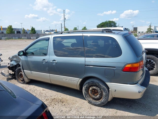 12672382 :رقم المزاد ، 4T3ZF13C2YU195074 vin ، 2000 Toyota Sienna Le/xle مزاد بيع