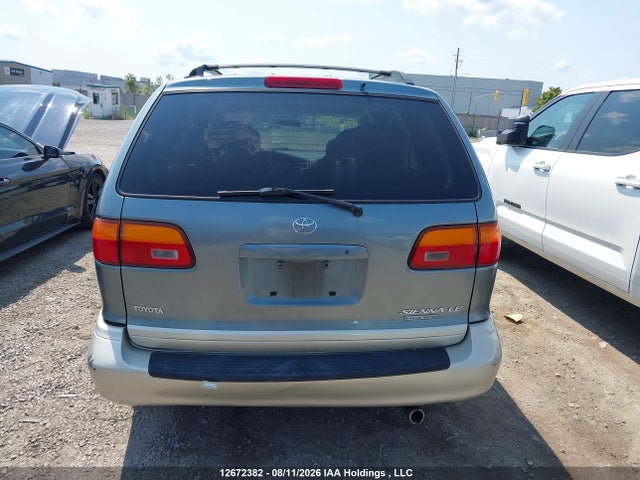 12672382 :رقم المزاد ، 4T3ZF13C2YU195074 vin ، 2000 Toyota Sienna Le/xle مزاد بيع