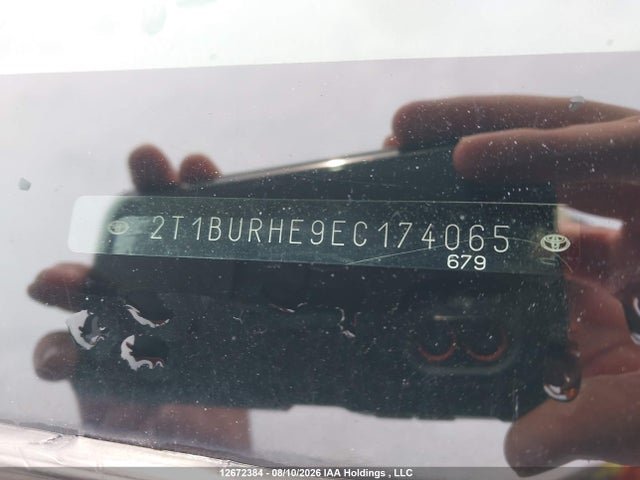 Toyota COROLLA LE 2014 2T1BURHE9EC174065 Image 19