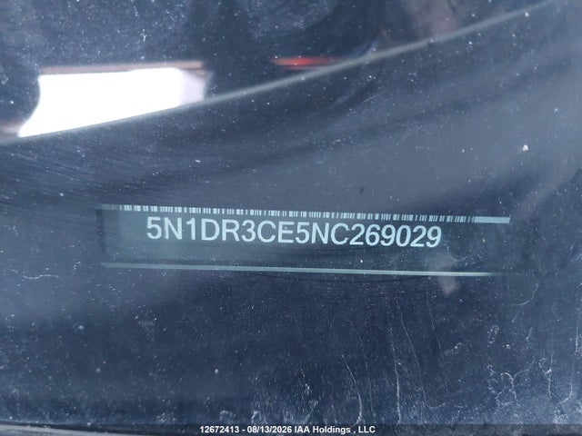 Nissan Pathfinder Sl 2022 5N1DR3CE5NC269029 Image 20