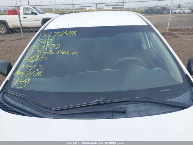 2013 Toyota Corolla Matrix მანქანა იყიდება აუქციონზე, vin: 2T1KU4EEXDC083392, აუქციონის ნომერი: 12672416