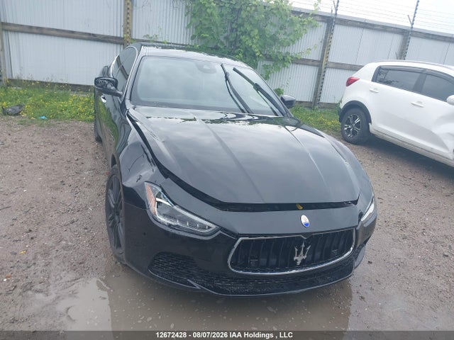 Продажа на аукционе авто 2018 Maserati Ghibli S Q4 Granlusso, vin: ZAM57YTL1J1280329, номер лота: 12672428