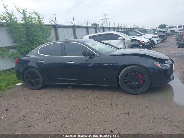 Продажа на аукционе авто 2018 Maserati Ghibli S Q4 Granlusso, vin: ZAM57YTL1J1280329, номер лота: 12672428