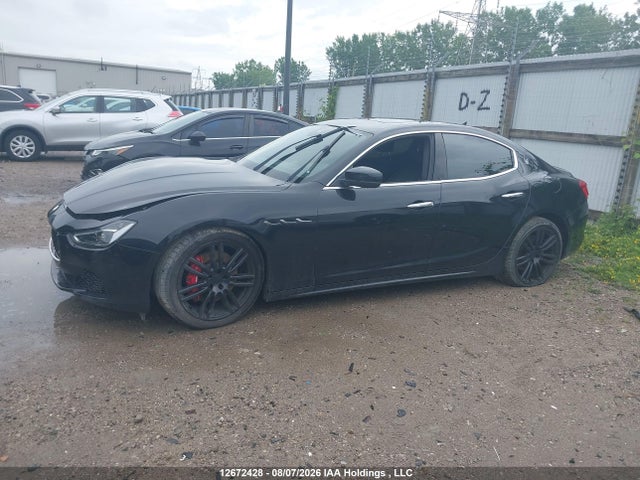 Продажа на аукционе авто 2018 Maserati Ghibli S Q4 Granlusso, vin: ZAM57YTL1J1280329, номер лота: 12672428