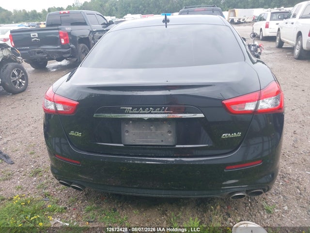 Продажа на аукционе авто 2018 Maserati Ghibli S Q4 Granlusso, vin: ZAM57YTL1J1280329, номер лота: 12672428