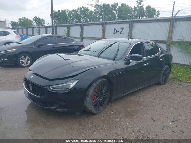Продажа на аукционе авто 2018 Maserati Ghibli S Q4 Granlusso, vin: ZAM57YTL1J1280329, номер лота: 12672428
