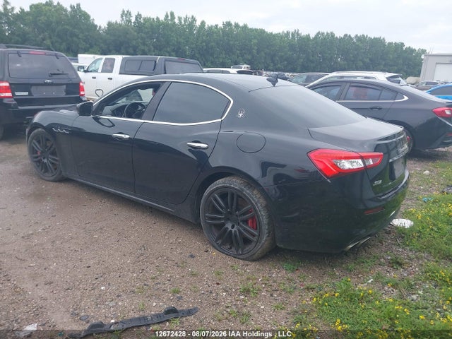 Продажа на аукционе авто 2018 Maserati Ghibli S Q4 Granlusso, vin: ZAM57YTL1J1280329, номер лота: 12672428