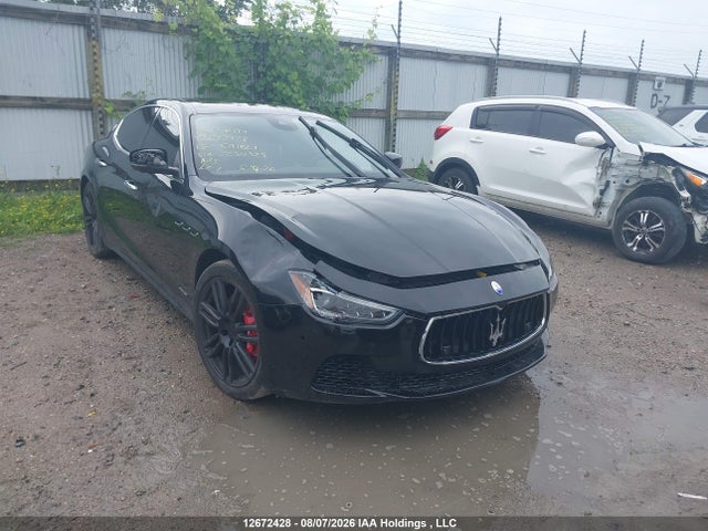 Продажа на аукционе авто 2018 Maserati Ghibli S Q4 Granlusso, vin: ZAM57YTL1J1280329, номер лота: 12672428