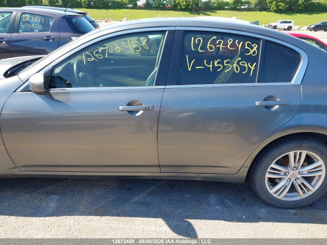 12672458 :رقم المزاد ، JN1CV6AR3AM455694 vin ، 2010 Infiniti G37x مزاد بيع