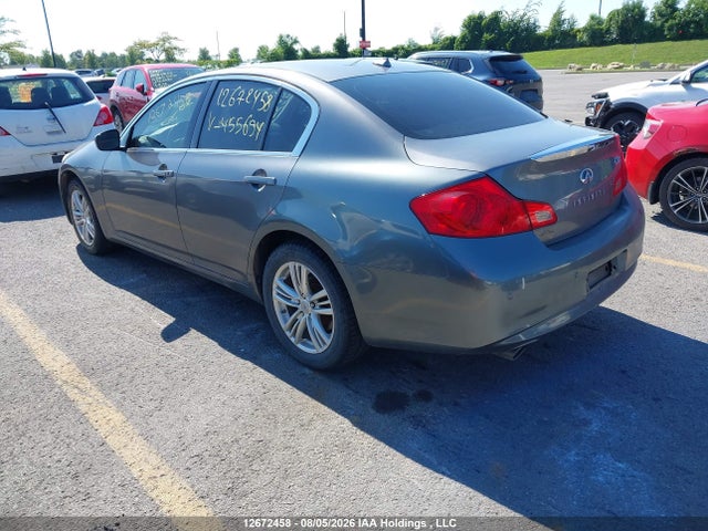 12672458 :رقم المزاد ، JN1CV6AR3AM455694 vin ، 2010 Infiniti G37x مزاد بيع