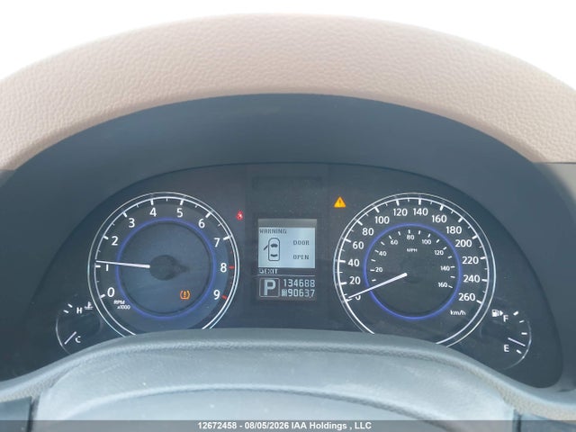 12672458 :رقم المزاد ، JN1CV6AR3AM455694 vin ، 2010 Infiniti G37x مزاد بيع