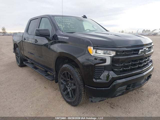 12672460 :رقم المزاد ، 1GCUKEELXSZ192098 vin ، 2025 Chevrolet Silverado 1500 4wd Rst مزاد بيع