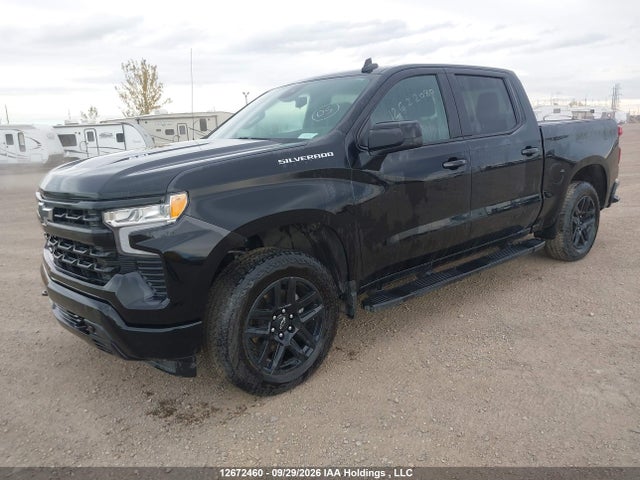 12672460 :رقم المزاد ، 1GCUKEELXSZ192098 vin ، 2025 Chevrolet Silverado 1500 4wd Rst مزاد بيع