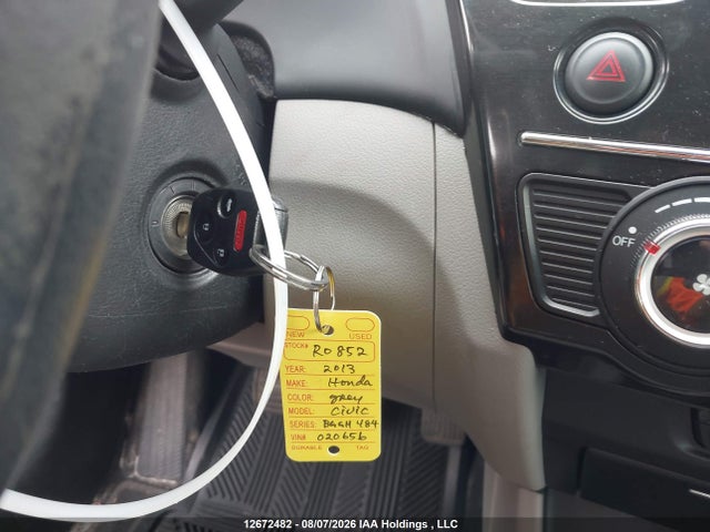 Продаж на аукціоні авто 2013 Honda Civic Lx, vin: 2HGFB2F4XDH020656, номер лоту: 12672482