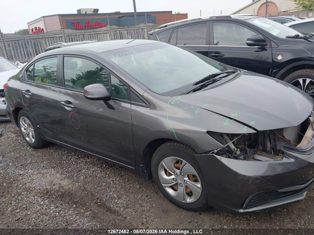 Продаж на аукціоні авто 2013 Honda Civic Lx, vin: 2HGFB2F4XDH020656, номер лоту: 12672482
