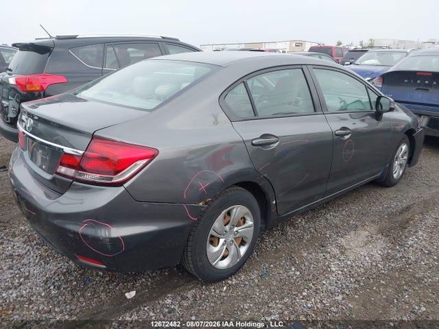 Продаж на аукціоні авто 2013 Honda Civic Lx, vin: 2HGFB2F4XDH020656, номер лоту: 12672482