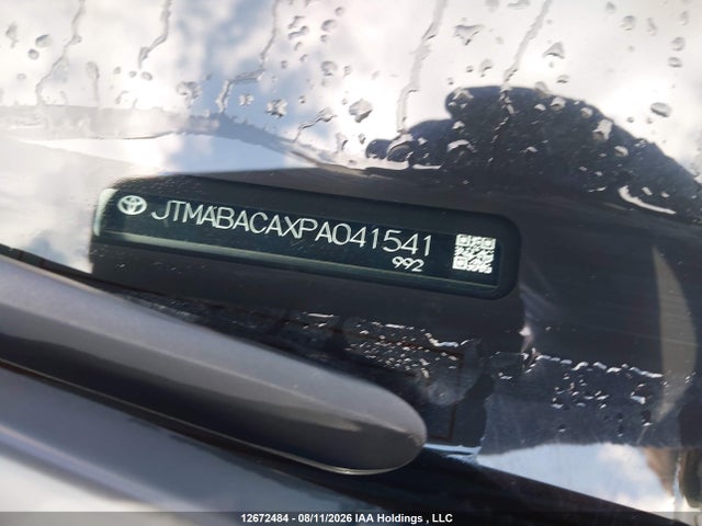 2023 Toyota Bz4x Xle/limited მანქანა იყიდება აუქციონზე, vin: JTMABACAXPA041541, აუქციონის ნომერი: 12672484